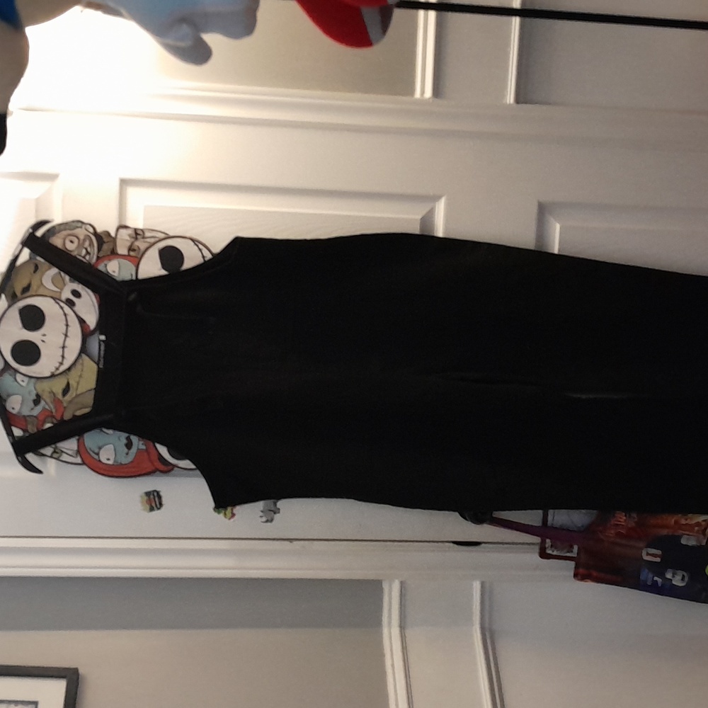 NEW Black Cotton Overalls